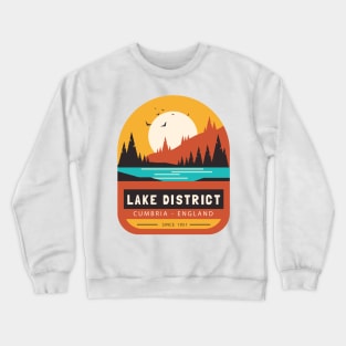 The Lake District - Cumbria England Crewneck Sweatshirt